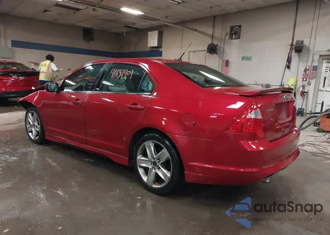 2011 Ford Fusion Sport из США, поврежденный, VIN 3FAHP0KC9BR254465